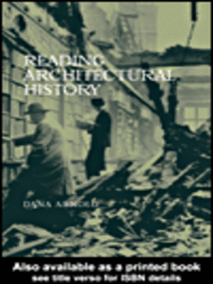 cover image of Reading Architectural History